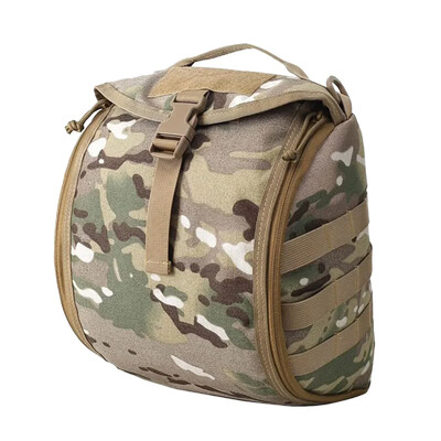 Pachet de geanți pentru cască tactică, husă de transport pentru depozitare Molle pentru sport, vânătoare, tir, căști de luptă