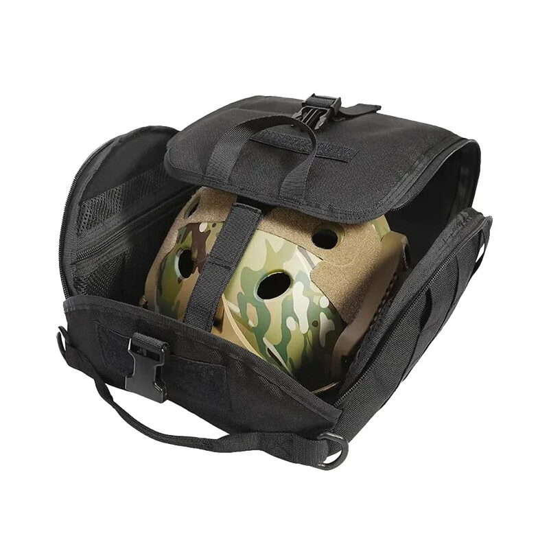 Pachet de geanți pentru cască tactică, husă de transport pentru depozitare Molle pentru sport, vânătoare, tir, căști de luptă