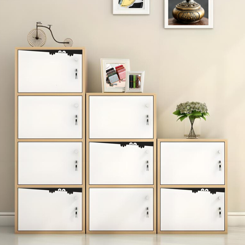 Vicces barkács fali matrica WC-ülőke matricák Peep Monster mosdókagyló fürdőszoba PVC aranyos rajzfilm matrica eltávolítható lakberendezés