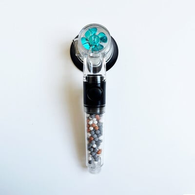 Νέας σχεδίασης κεφαλή ντουζιέρας έλικας υψηλής πίεσης εξοικονόμησης νερού με ρυθμιζόμενο κουμπί ενσωματωμένο φίλτρο κεφαλής ντους χειρός