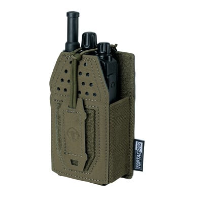 TOPTACPRO Tactical Mini Radio Pouch Molle Racija Interphone Pouch Duty Tactical Molle Tool Pouch 8524