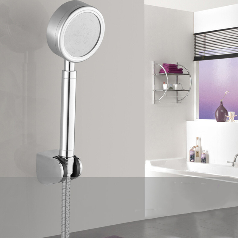 1vnt dušo galvutė Vonios kambario priedai Erdvė Aliuminis dušo antgalis Slėginis rankinis dušo antgalis Chuveiro Douche ванна