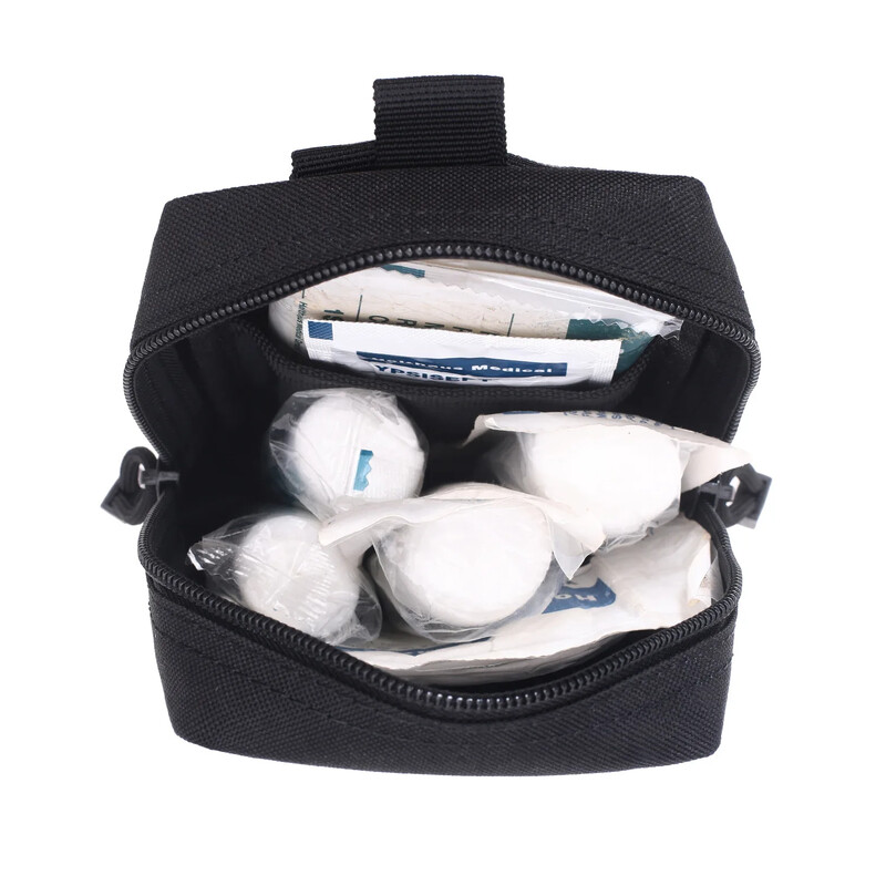 Geantă medicală tactică 600D, armata militară, airsoft, luptă în talie, pachet pentru echipament de vânătoare pentru camping în aer liber, geantă EDC