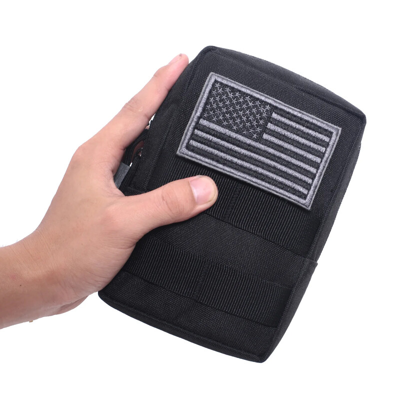 Geantă medicală tactică 600D, armata militară, airsoft, luptă în talie, pachet pentru echipament de vânătoare pentru camping în aer liber, geantă EDC