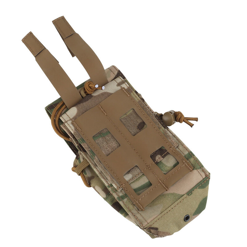 Tactical 5.56 7.62 MBITR Pouch Többfunkciós MAG táska MOLLE szerszámcsomag horoghurok, állítható rögzítés, gyors hozzáférésű vadászfelszerelés
