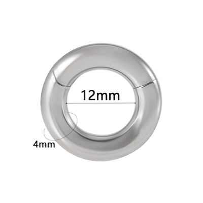 1 db sebészeti acél septum Clicker szegmens csuklós gyűrűs orr szemöldök ajak karika fül porc Tragus Helix füllebeny piercing ékszer