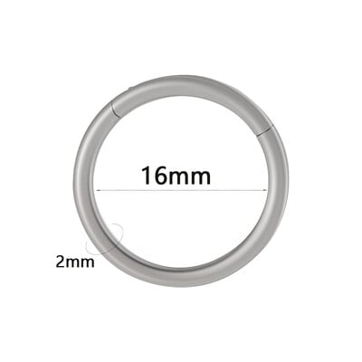 1 db sebészeti acél septum Clicker szegmens csuklós gyűrűs orr szemöldök ajak karika fül porc Tragus Helix füllebeny piercing ékszer