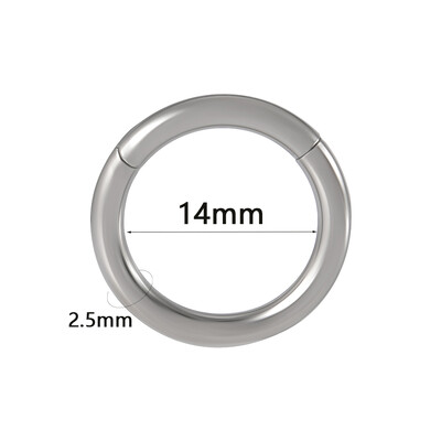 1 db sebészeti acél septum Clicker szegmens csuklós gyűrűs orr szemöldök ajak karika fül porc Tragus Helix füllebeny piercing ékszer