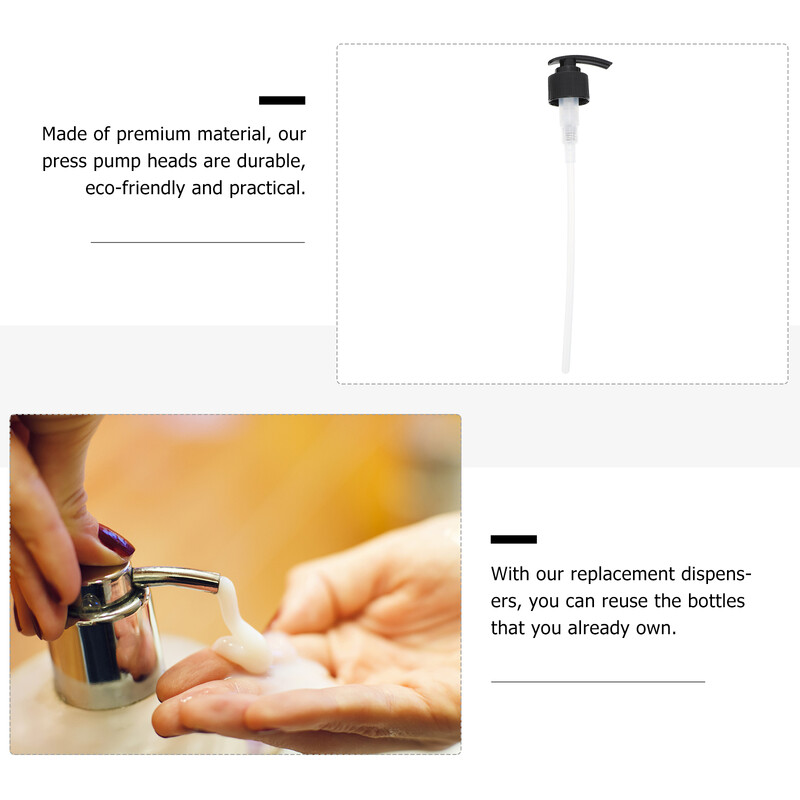 4 vnt pakaitinis losjono siurblys muilo pompos dozatorius muilo pompos dozatorius buteliukas emulsijos losjono stiklainiai Presuojamas slėginis kūno prausiklis