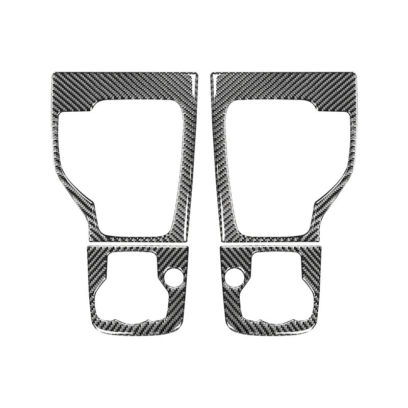 Szénszálas autós középkonzol A típusú sebességváltó panel díszkeret díszítő matrica Mazda 3 Axela 2014-2017 tartozékokhoz