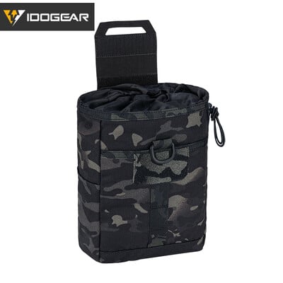 IDOGEAR Tactical összecsukható újrahasznosító táska kidobótasak MOLLE Drop Pouch 3577