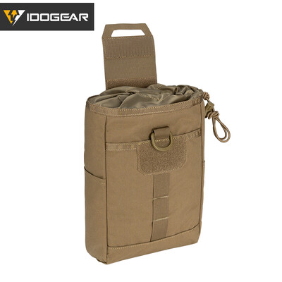 IDOGEAR Tactical összecsukható újrahasznosító táska kidobótasak MOLLE Drop Pouch 3577