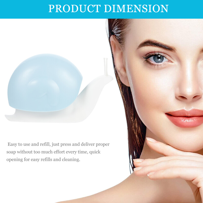 „Creative Snail“ losjono dozatoriaus buteliukas skysto muilo dozatoriaus dėžutės laikymo dėžutė skysto muilo dėžutė skysto muilo buteliukas