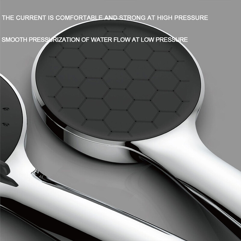 Zhang Ji naujo stiliaus aukšto slėgio ABS lietaus dušo galvutė Vandenį taupantis purkštuvas antgalis vonios kambario priedai