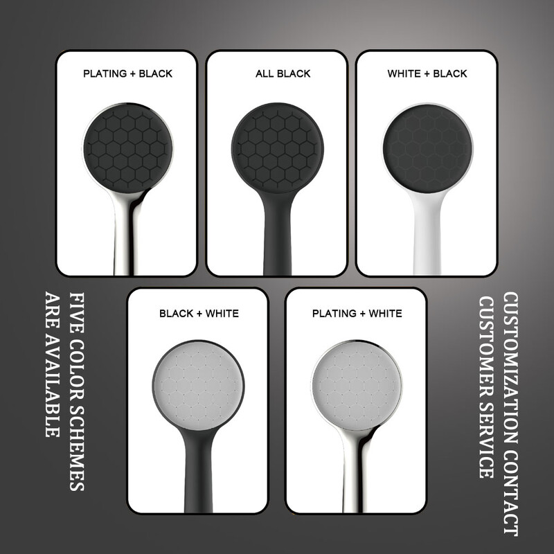 Zhang Ji naujo stiliaus aukšto slėgio ABS lietaus dušo galvutė Vandenį taupantis purkštuvas antgalis vonios kambario priedai