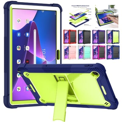 Armour Stand Case za Samsung Galaxy Tab A9 Plus SM-X210 SM-X216 SM-X218 Rugged Cover A9 8.7 SM-X110 SM-X115 SM-X117 Tablet