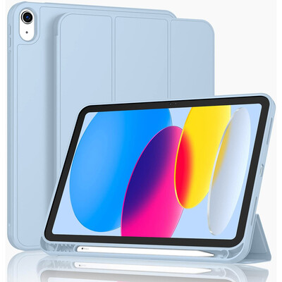 Калъф Funda за IPad 10th Gen IPad Pro11 Air11 2024 IPad Air5 10.2 10.5 Air1 2 5th 6th 9.7 Калъф с магнит за таблет с държач за молив