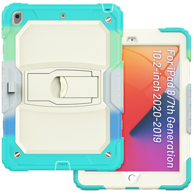 Silikónové puzdro s vysokým výkonom pre iPad 10. generácie, detský stojan, kryt pre iPad Pro 11 Air 5 4 10,9 7/8/9. 10,2 9,7 5/6. Mini 6 5