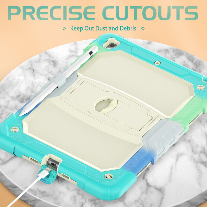 Silikónové puzdro s vysokým výkonom pre iPad 10. generácie, detský stojan, kryt pre iPad Pro 11 Air 5 4 10,9 7/8/9. 10,2 9,7 5/6. Mini 6 5