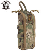 Tactic Kit za prvu pomoć Prazna medicinska torbica IFAK Pack Rapid Deploy Pull Tab MOLLE Clip YKK patentni zatvarač Kampiranje Planinarenje Torba za hitne slučajeve