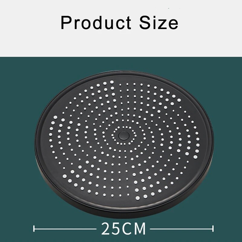 10-инчова слушалка за дъждовен душ под налягане, голям таван, водна струя отгоре, душ глава за баня може да се върти, регулира се лесно за почистване