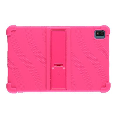 4 stūru biezs silikona vāciņš ar statīvu TCL TABMAX TAB MAX 10.4 9296Q 10.36" planšetdatoram triecienizturīgs Funda Kids