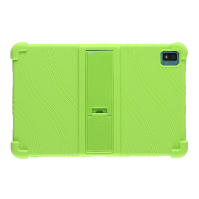 4 stūru biezs silikona vāciņš ar statīvu TCL TABMAX TAB MAX 10.4 9296Q 10.36" planšetdatoram triecienizturīgs Funda Kids