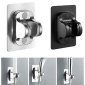 Suport autoadeziv pentru cap de duș, poanson reglabil, bideu pentru baie, suport pentru cap de duș, accesorii de bucătărie montate pe perete