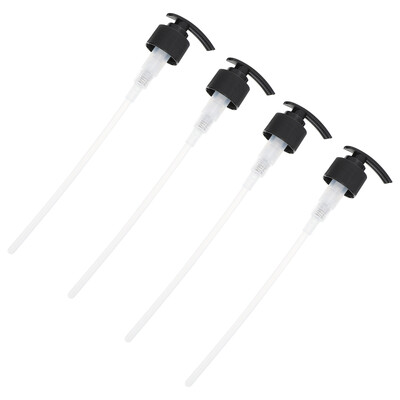 4 ks náhradných hlavíc čerpadiel, dávkovač tekutého mydla, plastové pumpičky (28 mm, čierne)