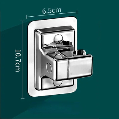 Zuhanyfej tartó Állítható falra szerelhető zuhanytartó Öntapadó zuhanyfej kézi konzol Fürdőszoba kiegészítők
