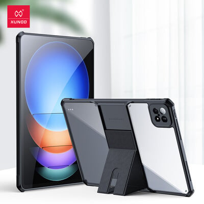 Xundd For Xiaomi Pad 6S Pro 12.4 Θήκη για Pad 6 Pro Αντικραδασμική προστατευτική θήκη tablet Διάφανο κάλυμμα με βάση στήριξης