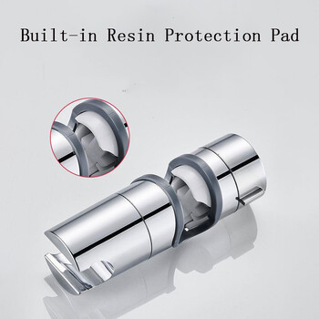 18 ~ 25 mm Универсален ABS пластмасов държач за душ глава Държач Аксесоари за баня Регулируема плъзгаща се релса Подмяна на скоба
