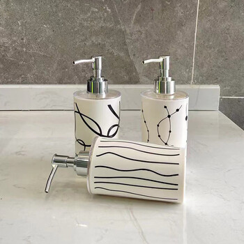 Plastic Soap Dispenser 330ml Lotion Σαμπουάν Αφρόλουτρο Μπουκάλι Αξεσουάρ μπάνιου για διακόσμηση σπιτιού