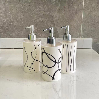 Plastic Soap Dispenser 330ml Lotion Σαμπουάν Αφρόλουτρο Μπουκάλι Αξεσουάρ μπάνιου για διακόσμηση σπιτιού