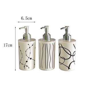 Plastic Soap Dispenser 330ml Lotion Σαμπουάν Αφρόλουτρο Μπουκάλι Αξεσουάρ μπάνιου για διακόσμηση σπιτιού