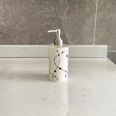 Plastový dávkovač mydla 330 ml, šampón, sprchový gél, fľaša, kúpeľňové doplnky pre bytové dekorácie