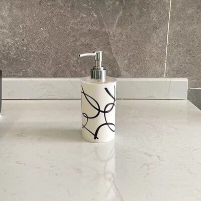 Plastový dávkovač mydla 330 ml, šampón, sprchový gél, fľaša, kúpeľňové doplnky pre bytové dekorácie