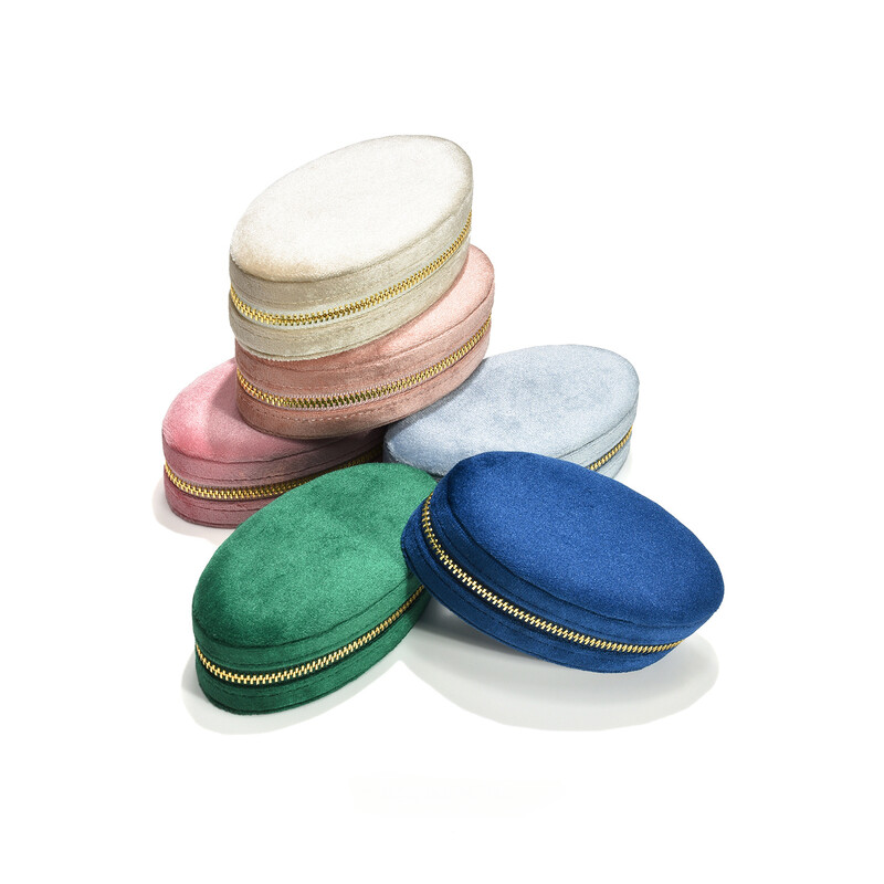 Noua cutie multifunctionala de depozitare pentru bijuterii. Depozitare cutie de bijuterii pentru cercei de calatorie