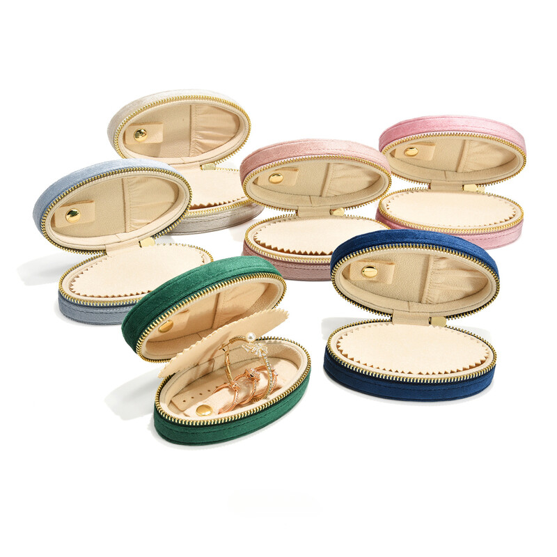 Noua cutie multifunctionala de depozitare pentru bijuterii. Depozitare cutie de bijuterii pentru cercei de calatorie