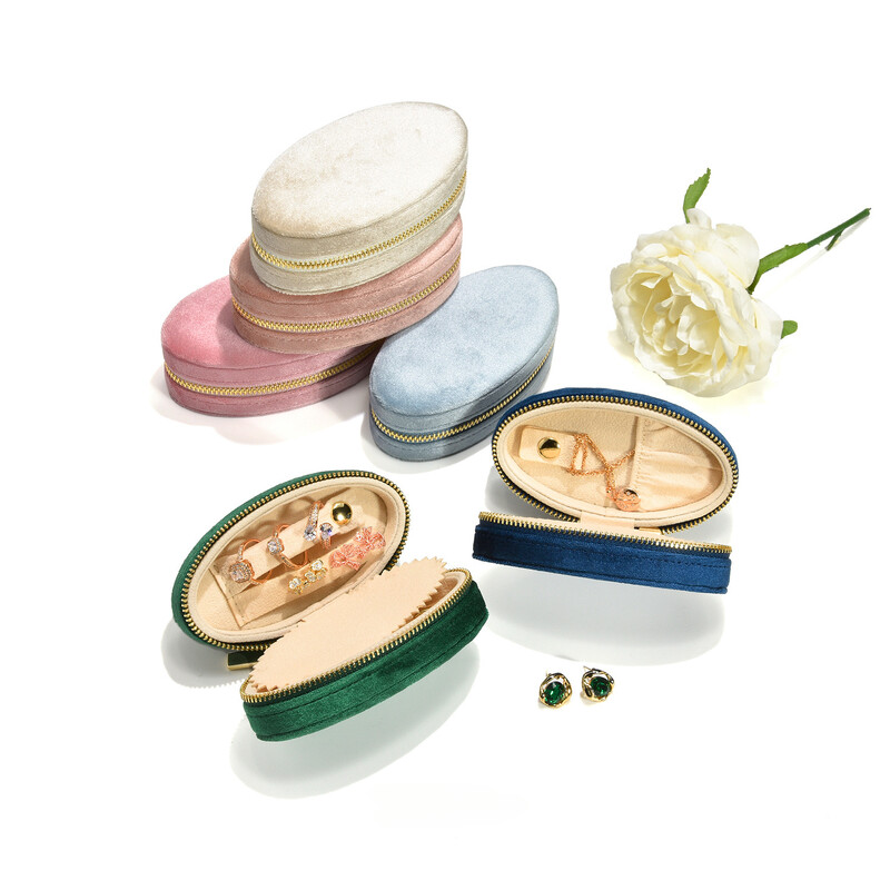 Noua cutie multifunctionala de depozitare pentru bijuterii. Depozitare cutie de bijuterii pentru cercei de calatorie