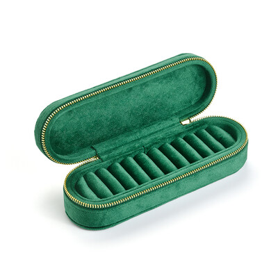 TAIMY Luxus bársony ékszergyűrűs doboz ékszertálca bársony gyűrűk kijelző csomagolás tárolódoboz egyedi logó ékszerszervező