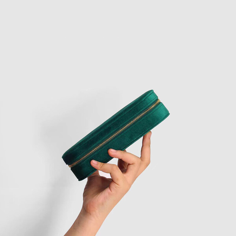 TAIMY Luxus bársony ékszergyűrűs doboz ékszertálca bársony gyűrűk kijelző csomagolás tárolódoboz egyedi logó ékszerszervező