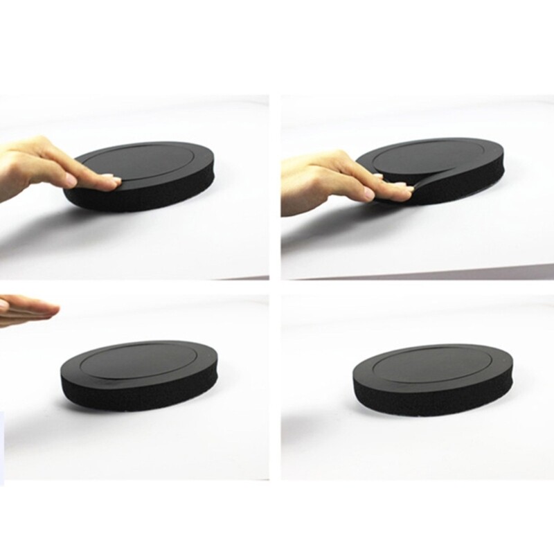 Auto kõlari isolatsioonirõngad vahtplastist 6,5-tolline universaalne helikindel puuvillane isekleepuv padi bassi ukse trimmi käsn