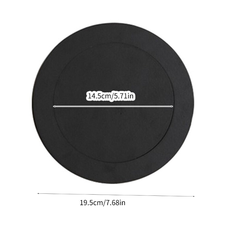 Auto kõlari isolatsioonirõngad vahtplastist 6,5-tolline universaalne helikindel puuvillane isekleepuv padi bassi ukse trimmi käsn