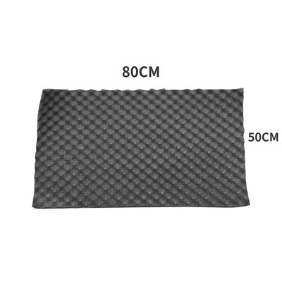 18 mm biezs automašīnas skaņas slāpēšanas paklājs, automobiļu trokšņa izolācija, skaņas izolācijas putas, automobiļu aksesuāri 100 x 50 cm/80 x50 cm