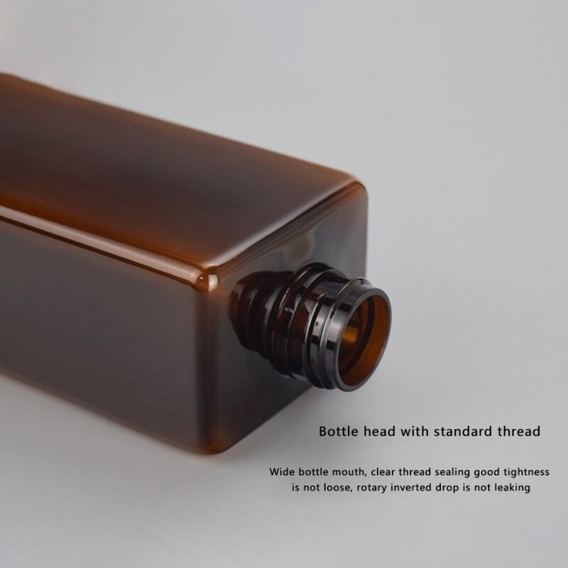 500 ml kvadratinis skysto muilo dozatorius šampūno kondicionierius Bodysoap gelio pompos buteliukas vonios kambario tuščias losjono indelis rankų muilui