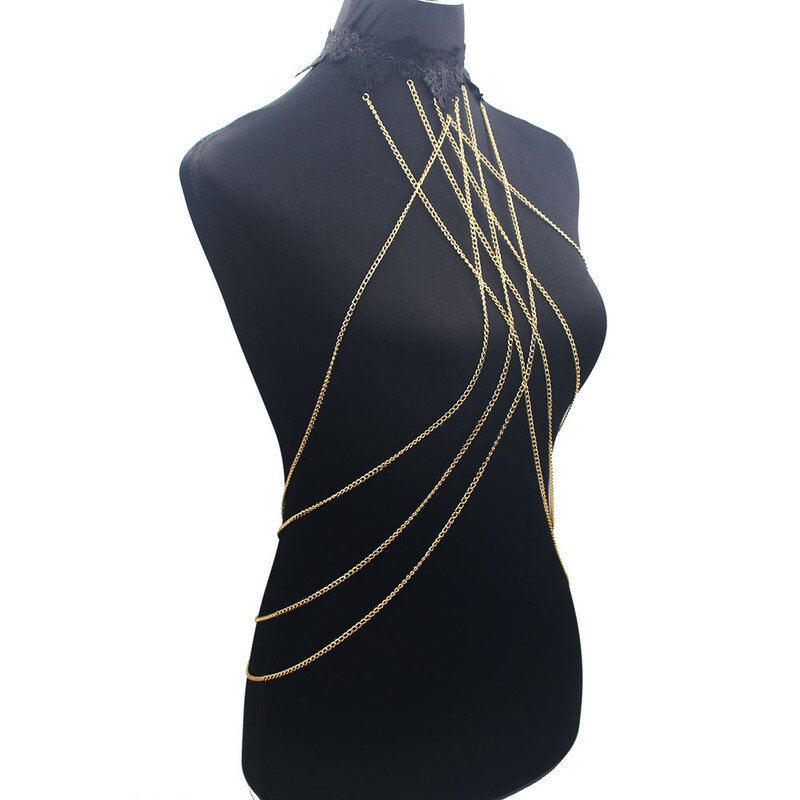 Luxusné dlhé strapce, čierna čipka, kvetinová retiazka, dámske duté veľké gotické choker viacvrstvové retiazky, elegantné párty šperky