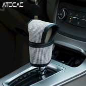 Bling váltógomb fedél Crystal Diamond váltó fogantyú Univerzális kézi automata autó sebességváltó kar csillogó belső dekoráció