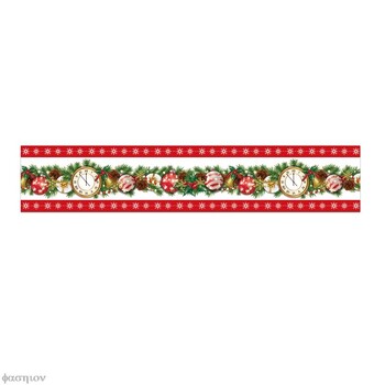 Christmas Table Runner 2023 Καλά Χριστουγεννιάτικα Διακοσμητικά για το Σπίτι 2024 Πρωτοχρονιάτικο Τραπεζομάντιλο Πολυεστέρας Χριστουγεννιάτικο κάλυμμα σημαίας τραπεζιού