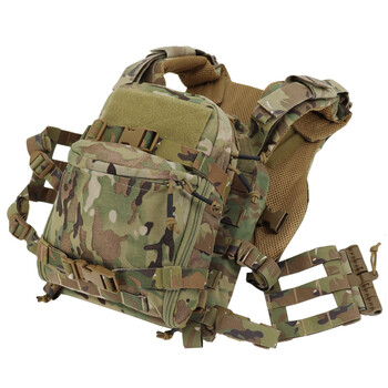 VULPO Tactical Mini Hydration Bag Vest Molle Backpack Combat Water Bag Outdoor Bladder Bag Лов Еърсофт Екипировка